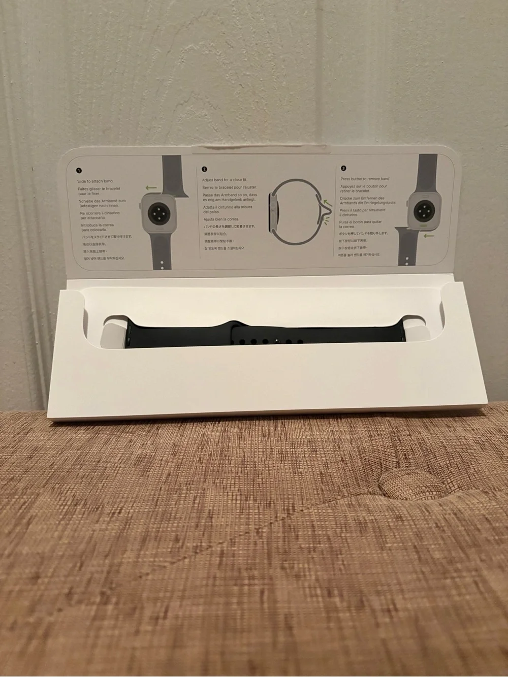 Apple Watch 2 Side Bands Only series 11 46MM with Manual size M/L